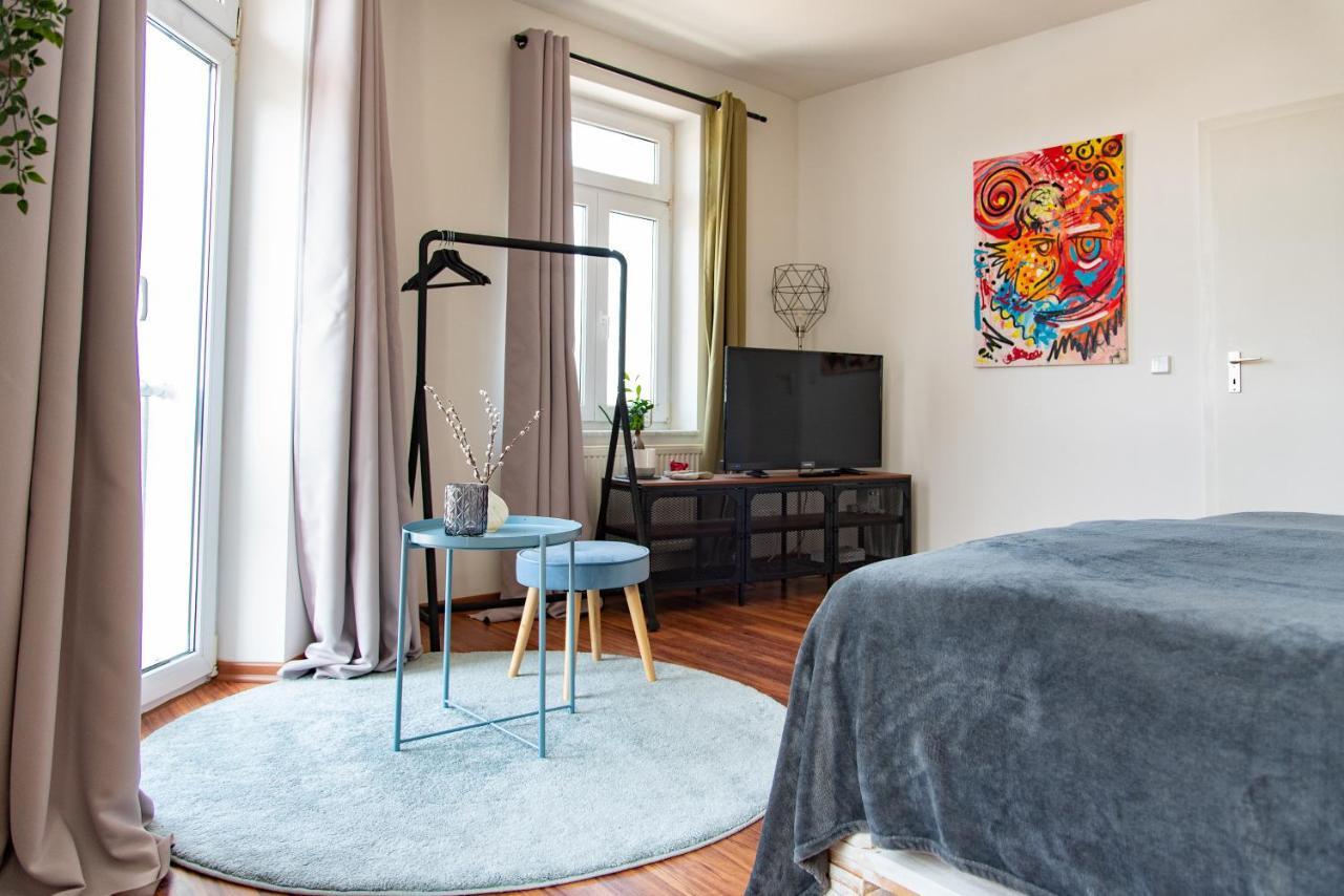 Industriecharme Apartment - Nespresso, Netflix, Wifi, Zentral, Messe Chemnitz Exterior photo