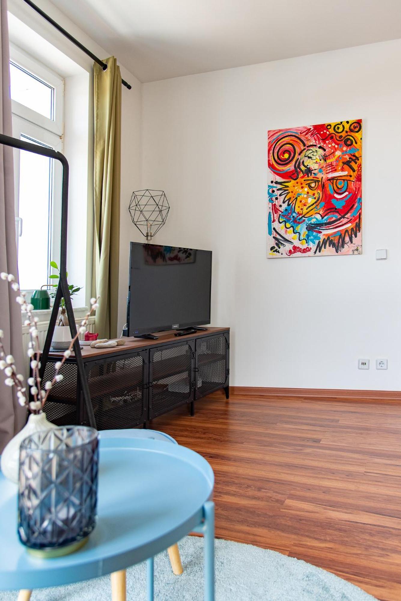 Industriecharme Apartment - Nespresso, Netflix, Wifi, Zentral, Messe Chemnitz Exterior photo
